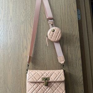 Elegant Quilted Kurt Geiger Brixton Crossbody Bag